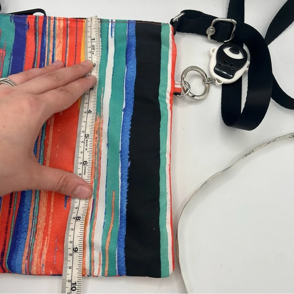 Kipling Colorful Striped Sunset Small‎ Crossbody Bag